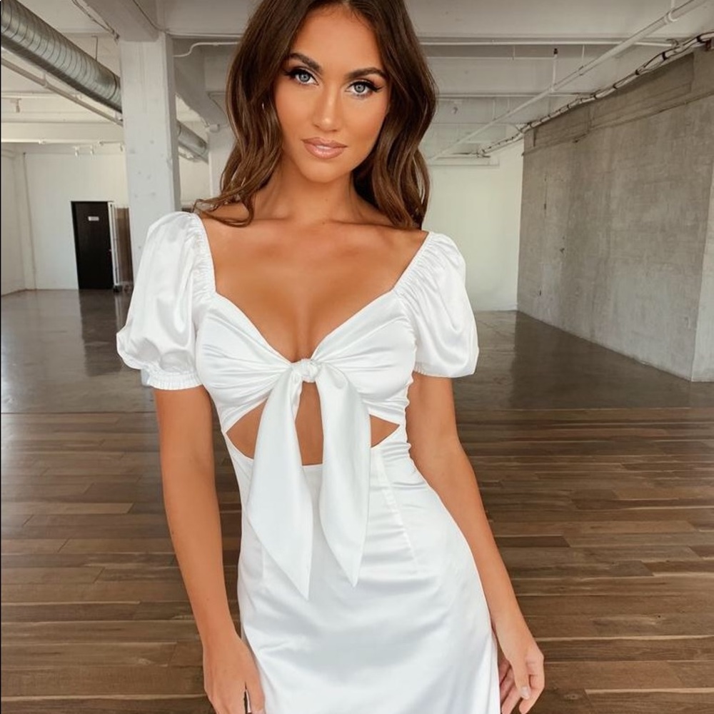 Tiger Mist Birdie Dress White